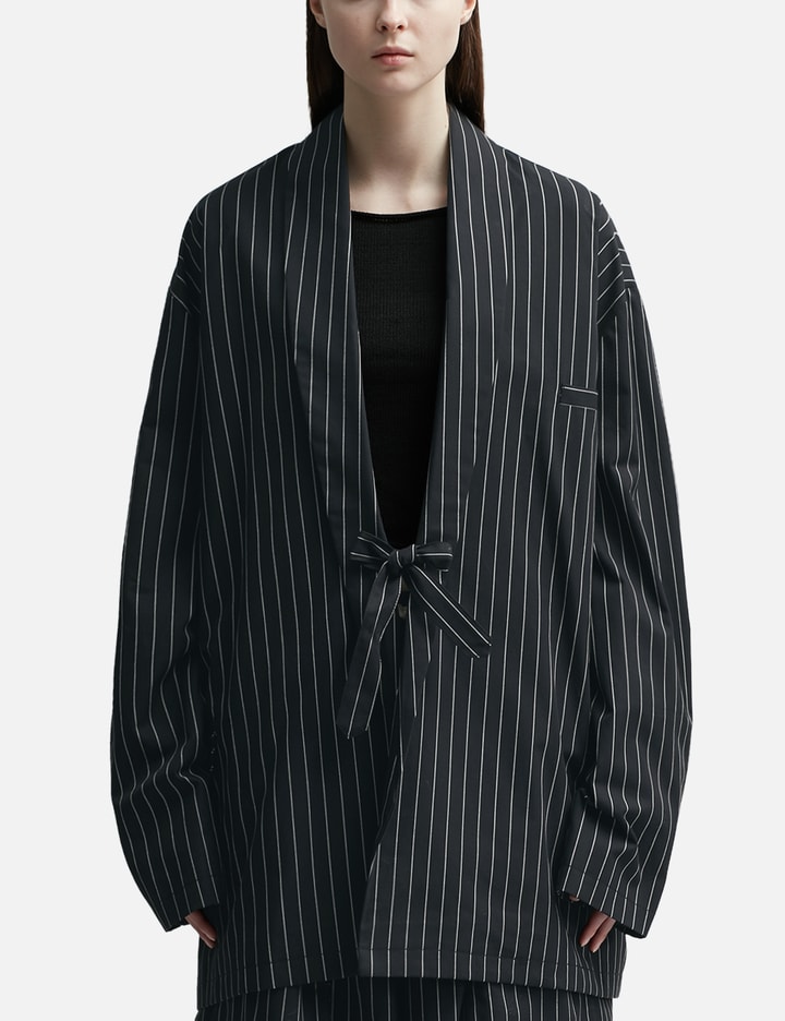 Pinstripe Kimono Jacket Placeholder Image