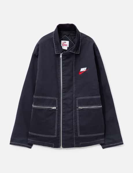 Supreme Nike Double Zip Quilted Work Jacket