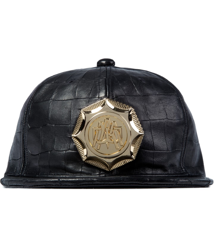 Gold/Black CROC Medallion Cap 1 Placeholder Image