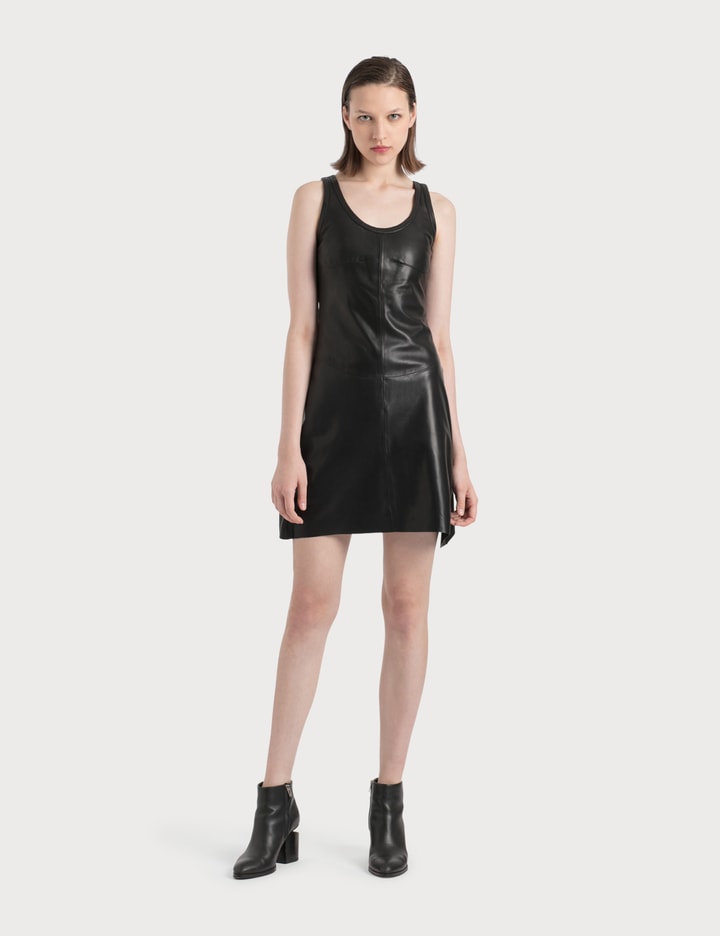 Helmut Lang - Stain-Proof Leather Tank Dress | HBX Helmut Lang - Stain-Proof Leather Tank Dress | HBX