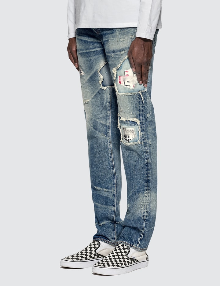 Levi's - Made In Japan 501 Tapered Nabeyaki Jeans | HBX - Globally Curated  Fashion and Lifestyle by Hypebeast