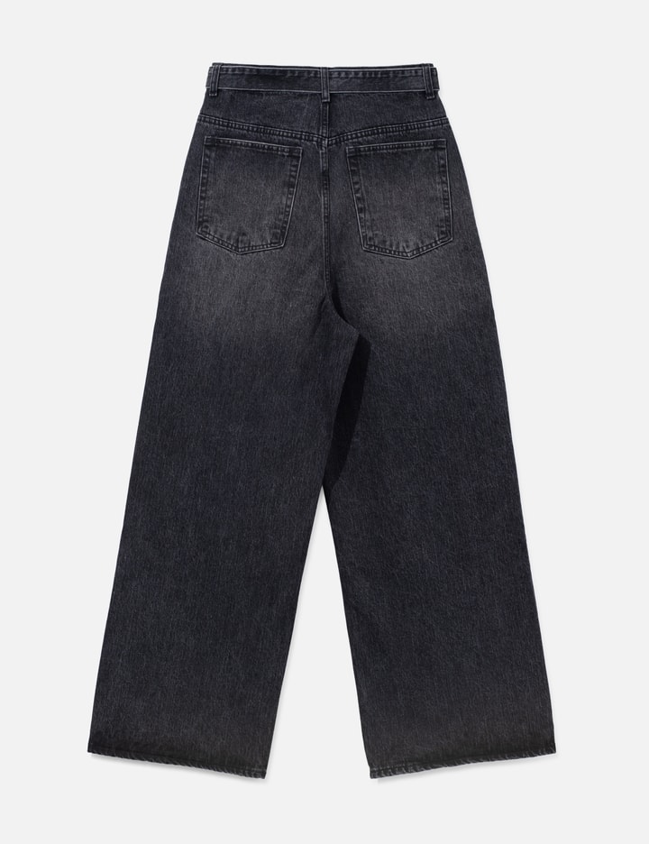 Tonywack Wide-Leg Belted Denim Jeans