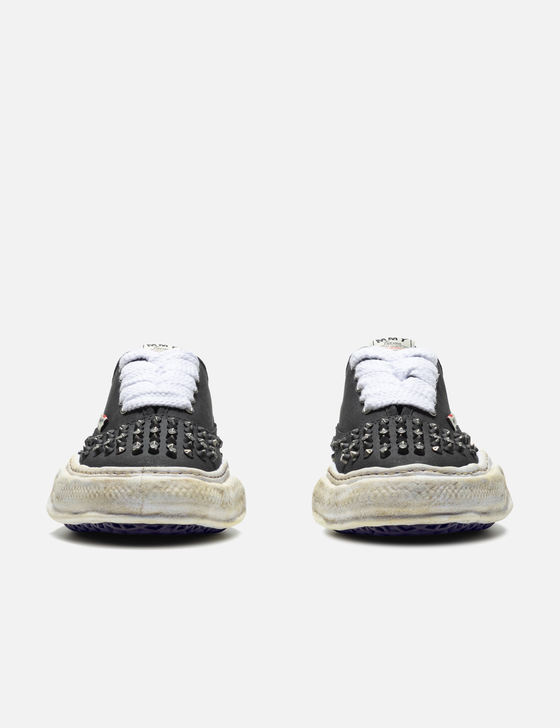 "BAKER" OG Sole Studded Canvas Low-Top Sneaker view 14