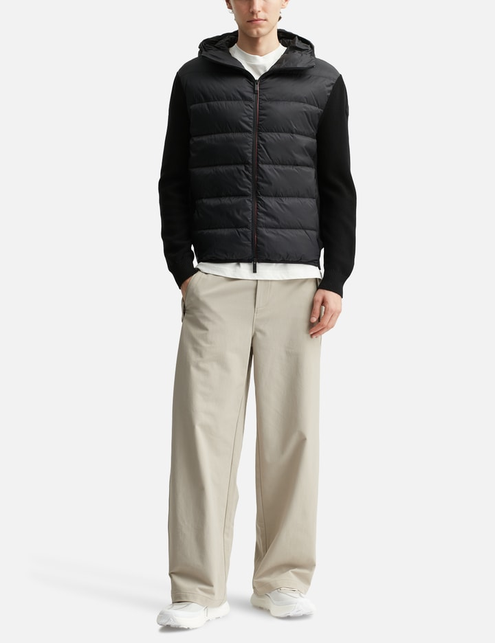 Padded Cotton Zip-Up Hoodie Placeholder Image