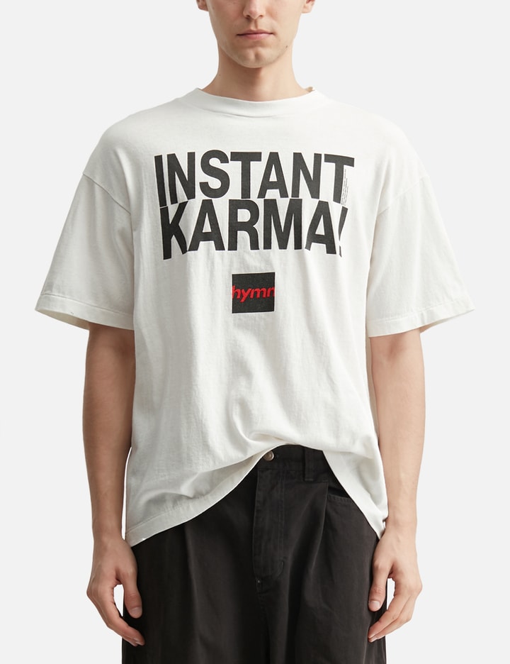 Saint Michael Saint Michael × John Lennon Instant Karma Short Sleeves T-Shirt