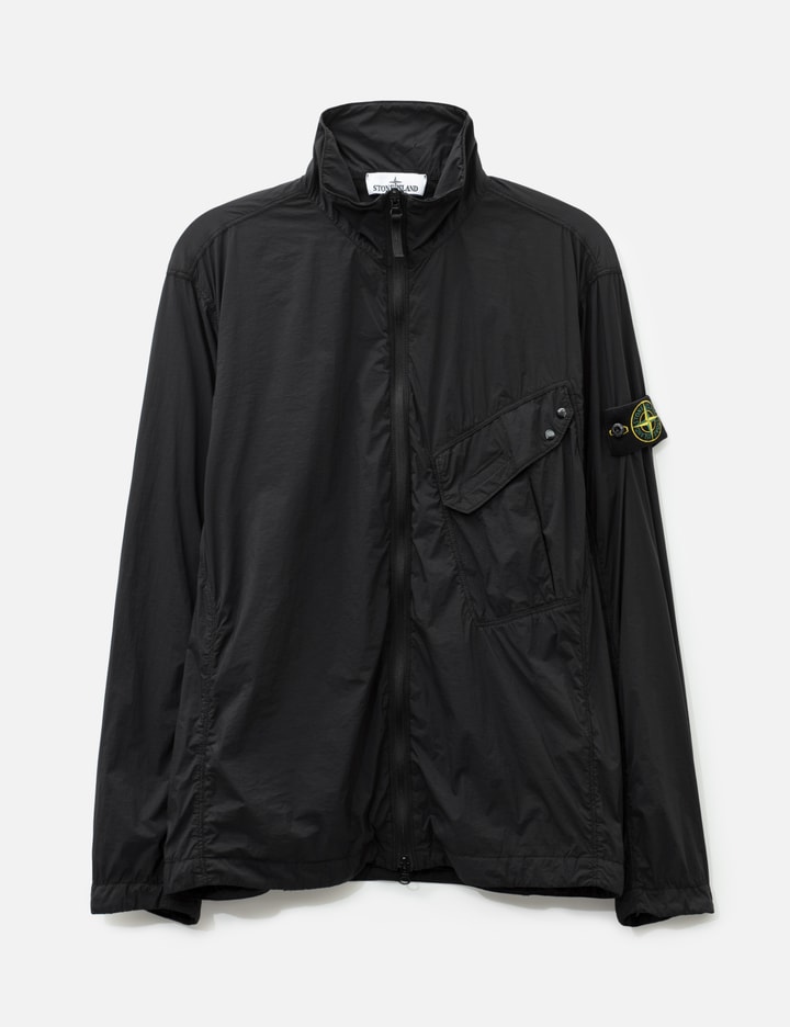 Stone Island Ultralight Nylon Stretch-TC Zip-Up Overshirt