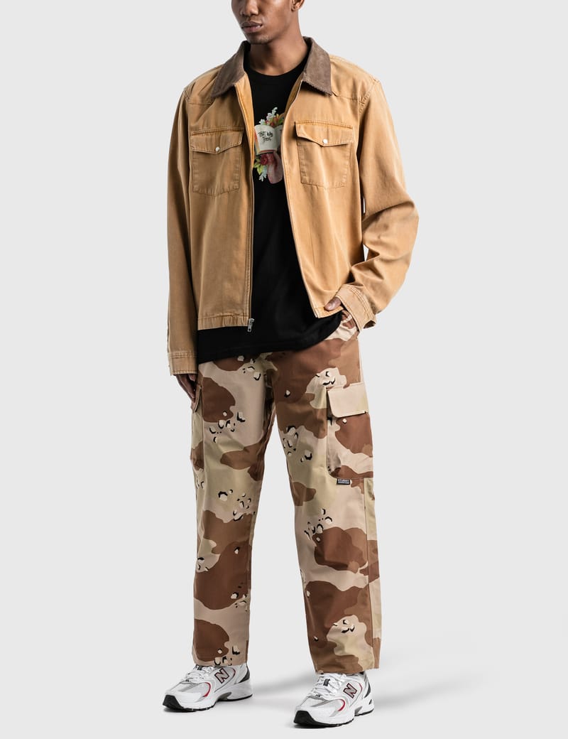 Stussy - Washed Canvas Work Shirt | HBX 