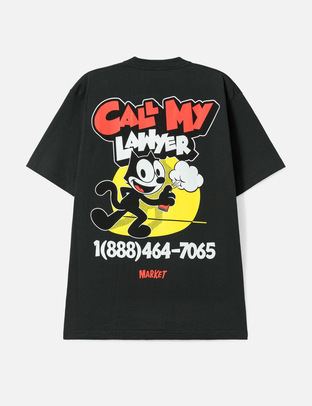 Felix The Cat Spray Paint Tee Shirt view 9