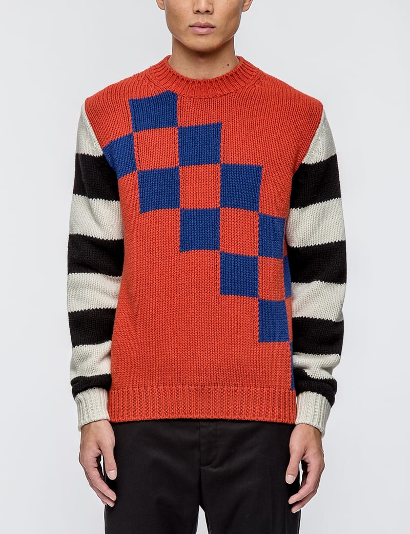 MSGM - Lambswool Jockey Sweater | HBX 