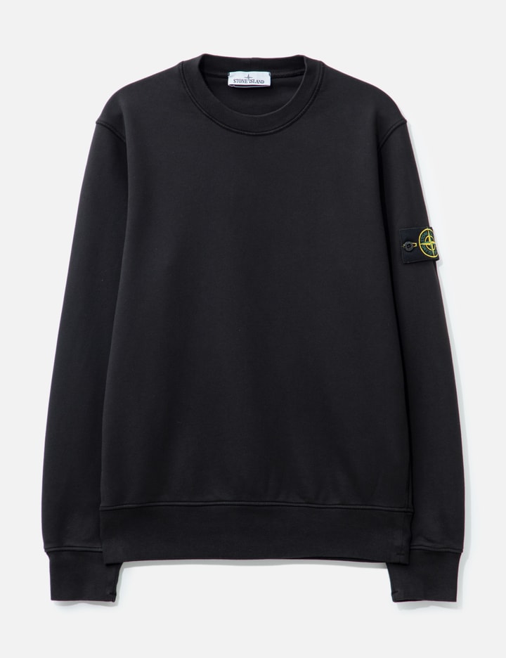 Stone Island Cotton Sweatshirt In Blue