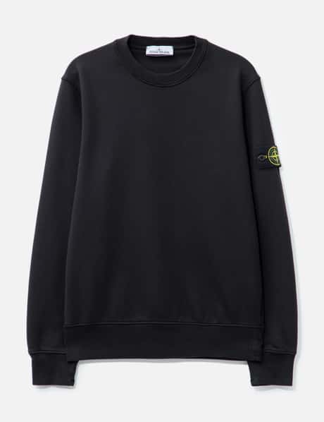 Stone Island Organic Cotton Fleece Sweatshirt