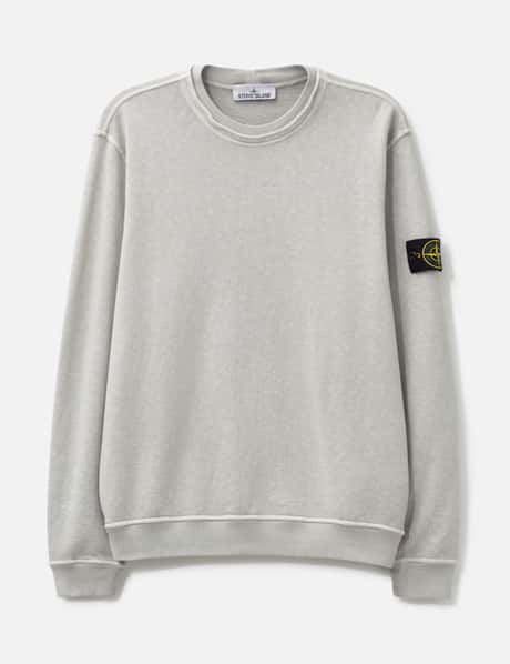 Malfilé Fleece 'Old' Effect Crewneck Sweatshirt view 6