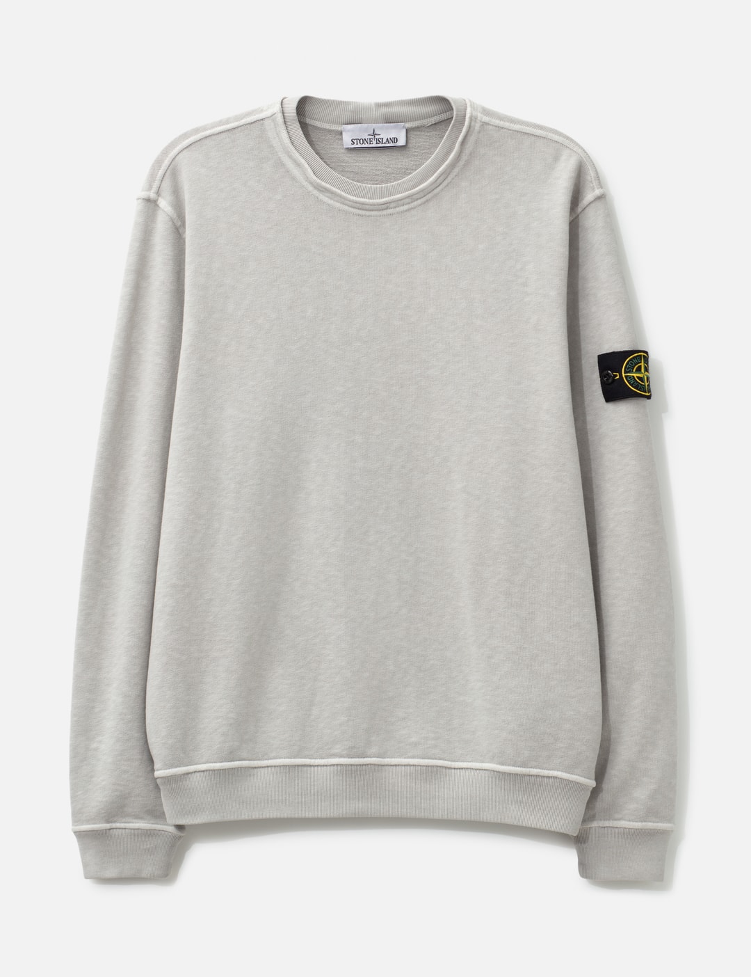 Malfilé Fleece 'Old' Effect Crewneck Sweatshirt view 7