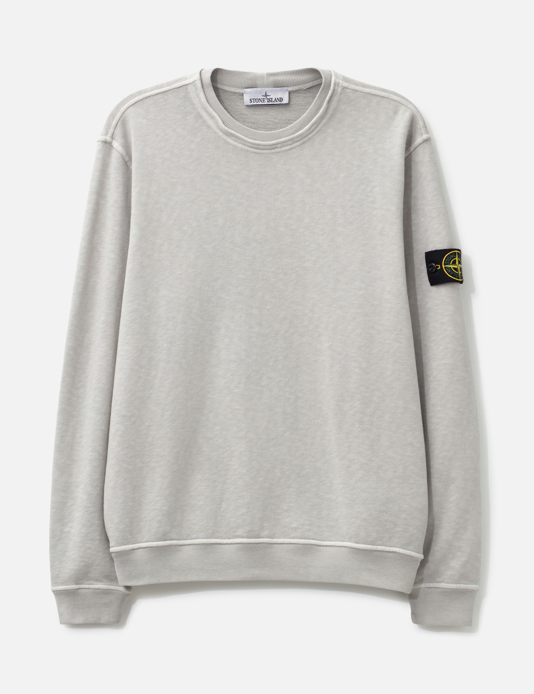 Malfilé Fleece 'Old' Effect Crewneck Sweatshirt view 16