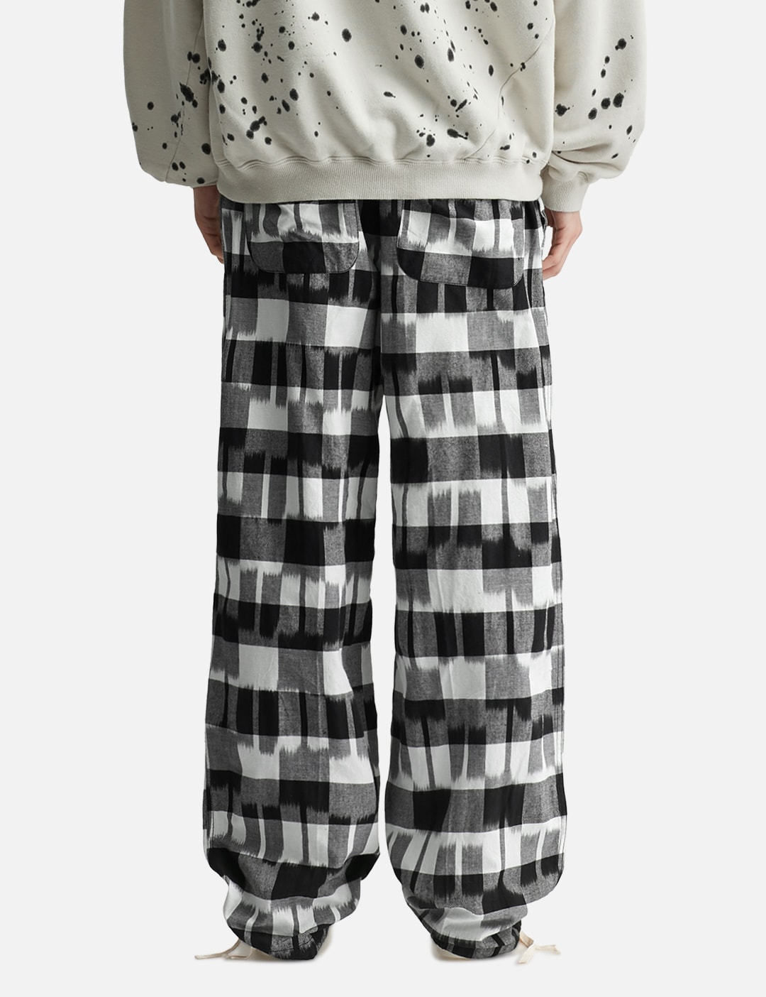 Ikat Check Easy Pants view 13