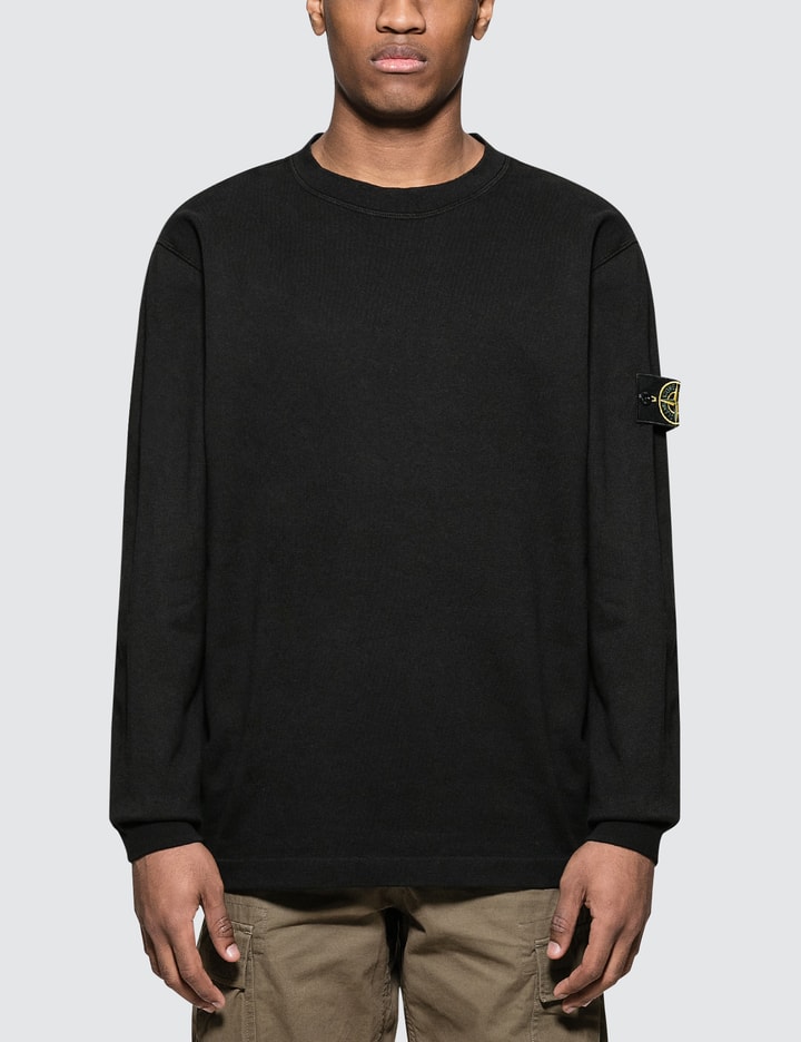 Stone Island - Heavy Weight L/S T-Shirt | HBX - Globally Curated  