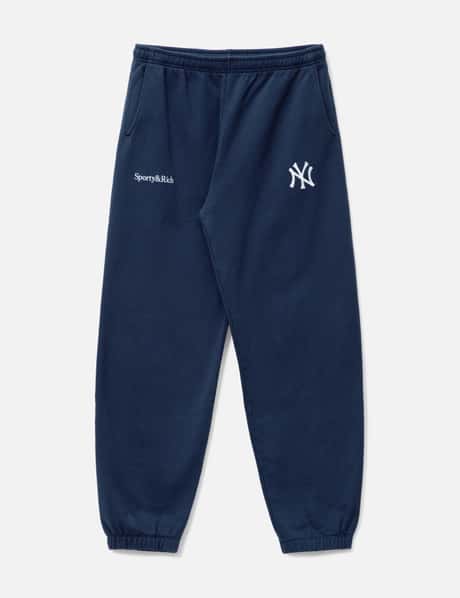 Sporty & Rich Yankees Serif Sweatpants