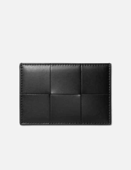 BOTTEGA VENETA Cassette intrecciato leather cardholder