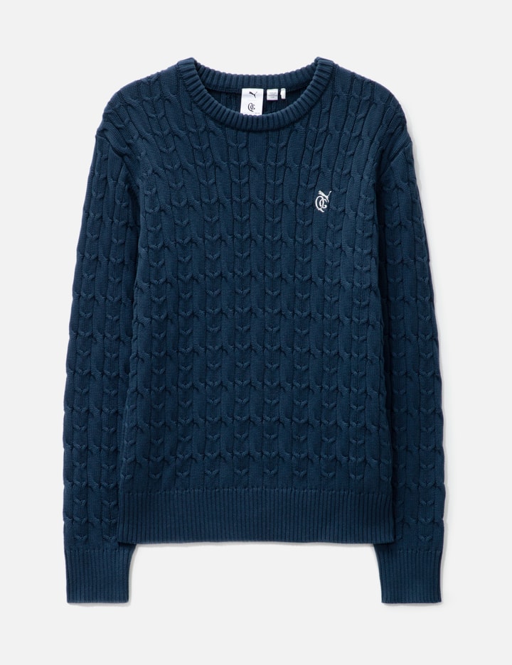 PUMA X QGC CABLE KNIT SWEATER Placeholder Image