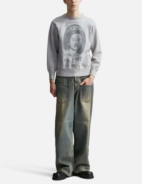 Saint Michael - Saint Mxxxxxx Sex Pistols Queen Sweatshirt | HBX 