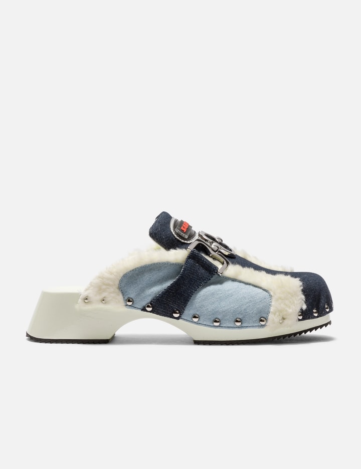 BLUE DENIM BEETLE BLUE DENIM CLOGS Placeholder Image