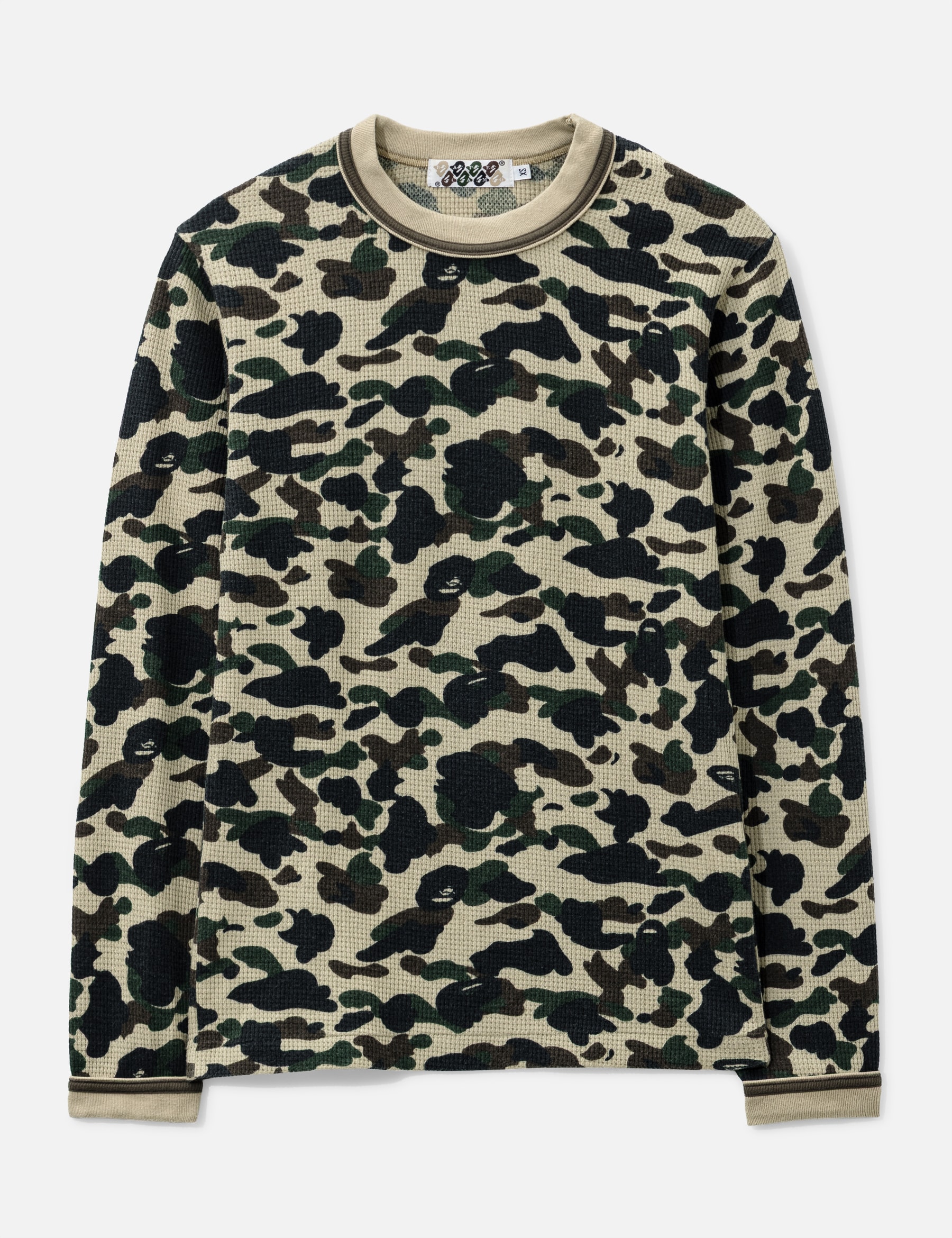 Camo Monogram Waffle Long Top view 7