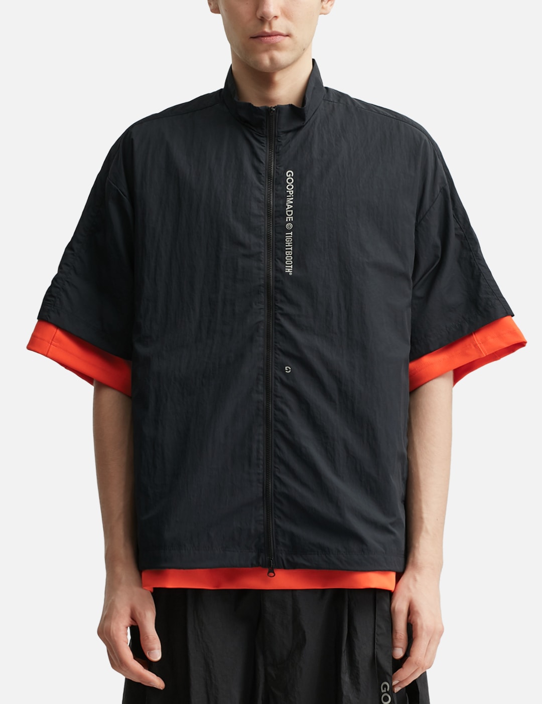 X TIGHTBOOTH “GTB-03S” Tech Uniform Zip Shirt view 11