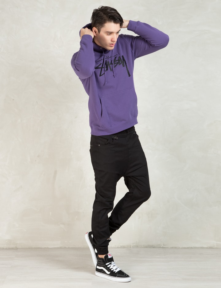 Purple Stock Emb. Hoodie Placeholder Image