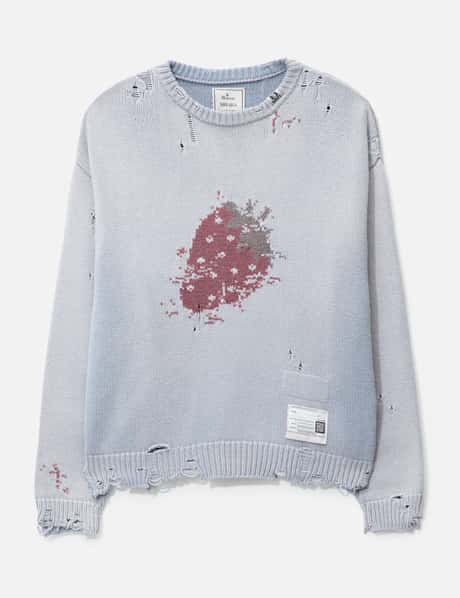 Strawberry Jacquard Knit Sweater view 6