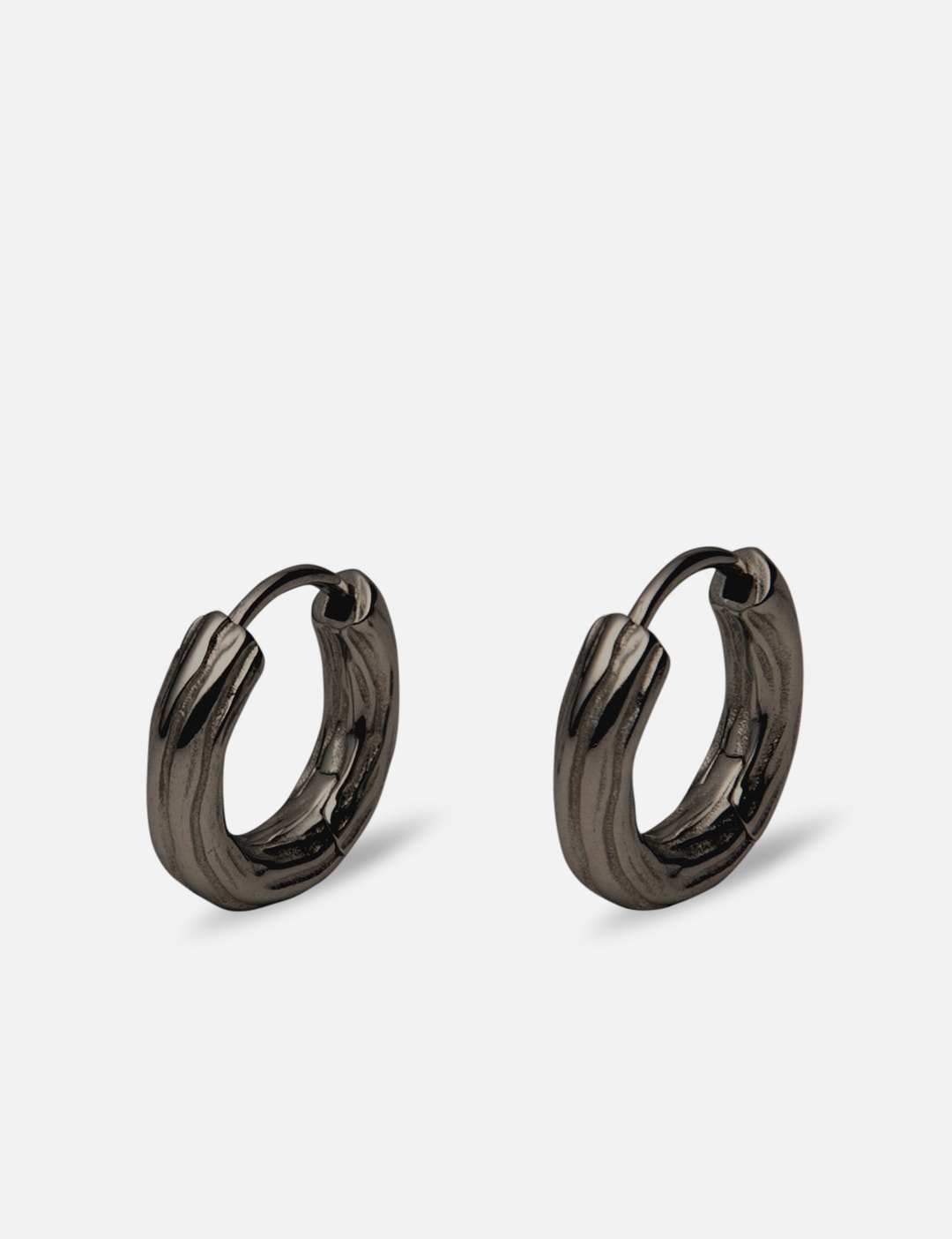 Woody Hoop Earrings view 5
