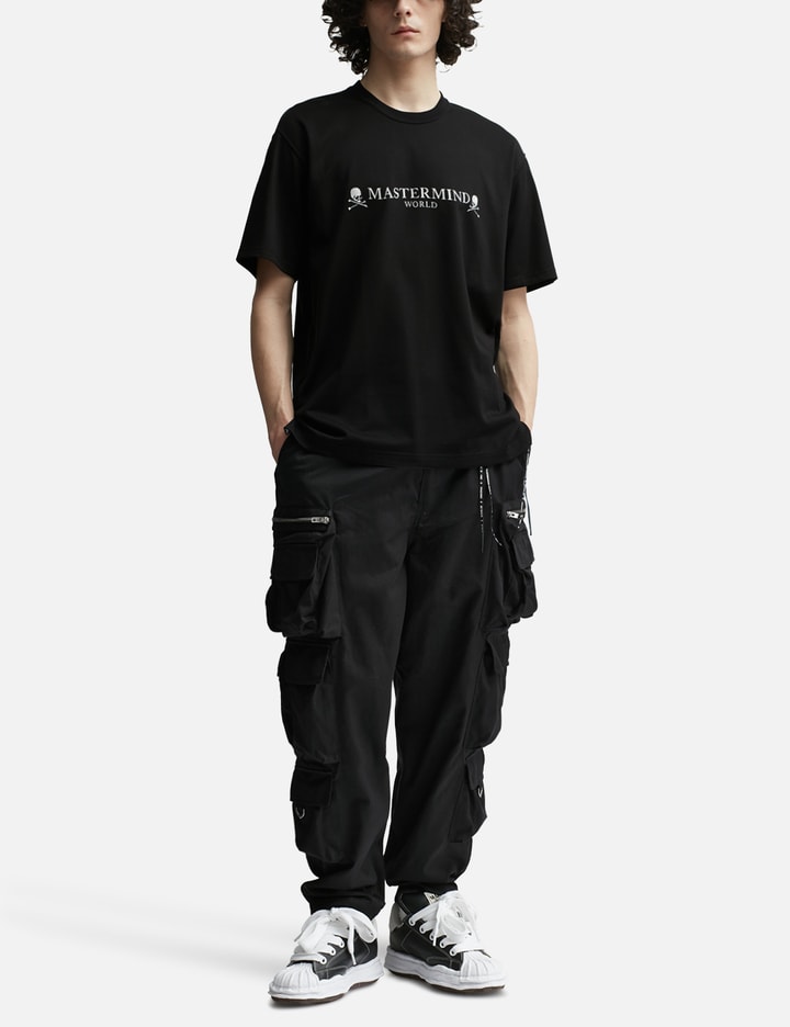 Shop Mastermind Japan Embroiderish T-shirt In Black