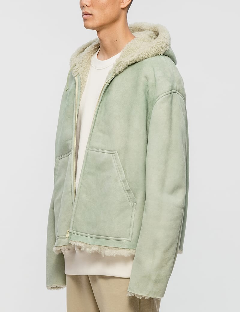 yeezy season 4 shearling jacket