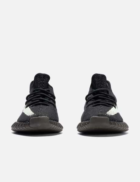 adidas Originals Yeezy Boost 350 V2 - Pre-owned black sneakers in good  condition with box. | HBX