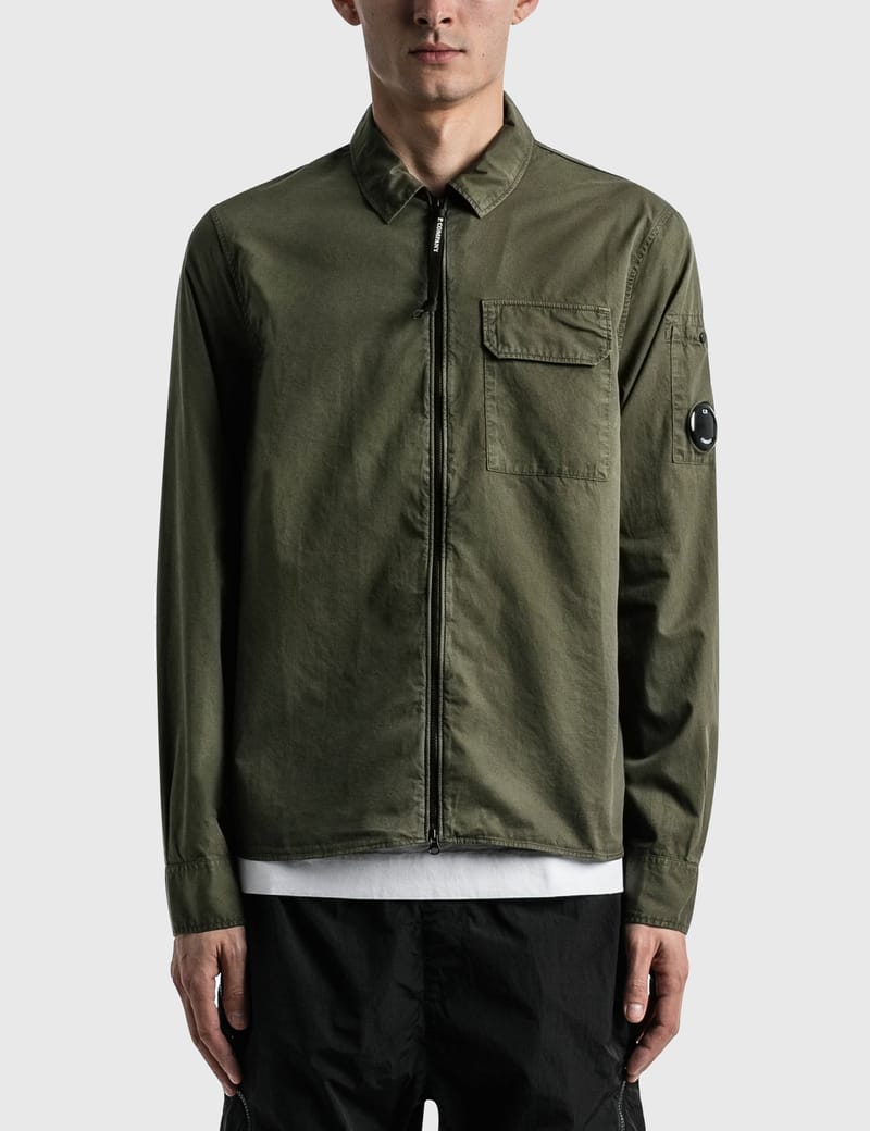 cp company gabardine shirt