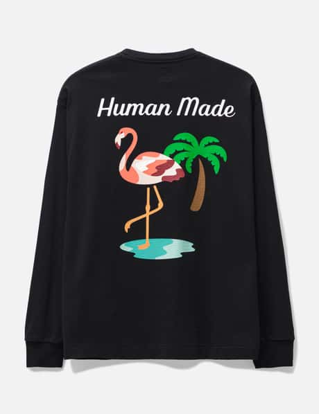 Human Made 플라밍고 롱 슬리브 티셔츠