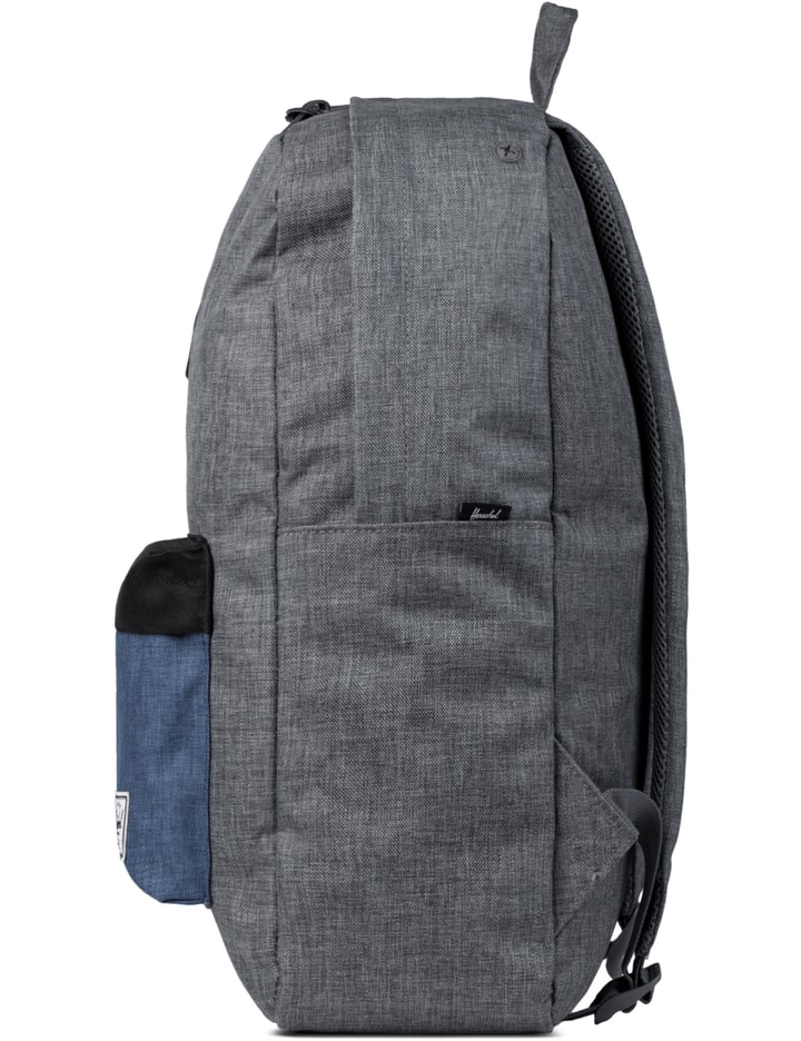 Charcoal Crosshatch/Navy Crosshatch/Black/Rubber Heritage Backpack Placeholder Image