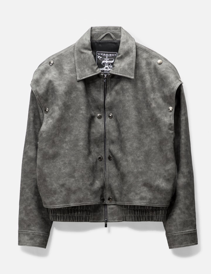 SNAP PANEL BOMBER JACKET Placeholder Image