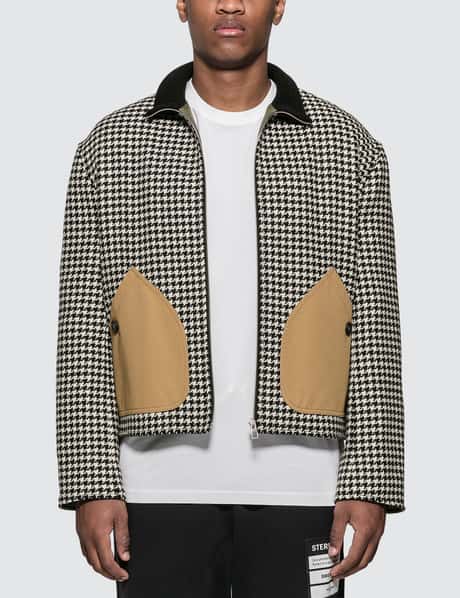 ロエベ - Houndstooth Jacket Patch Pockets | HBX