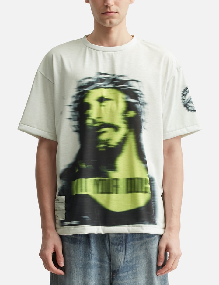 TOLQ Trompe L'Oeil Blurry T-Shirt