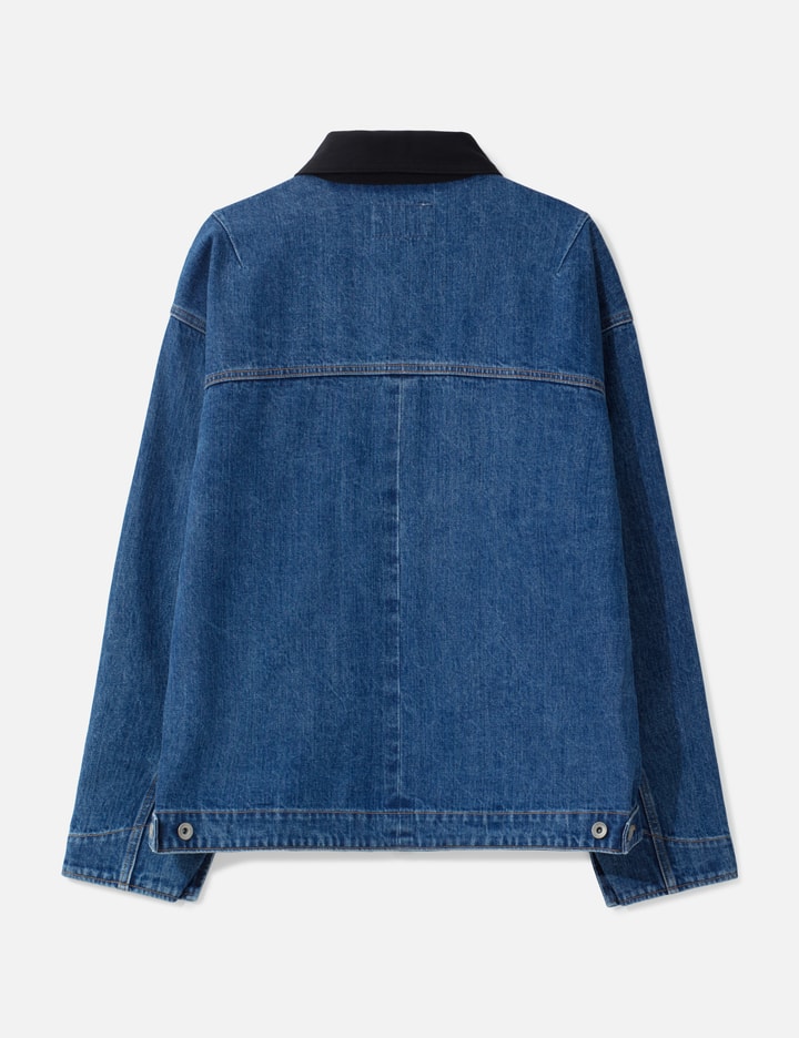 NÒMARHYTHM TEXTILE Bandana Embroidery Denim Jacket