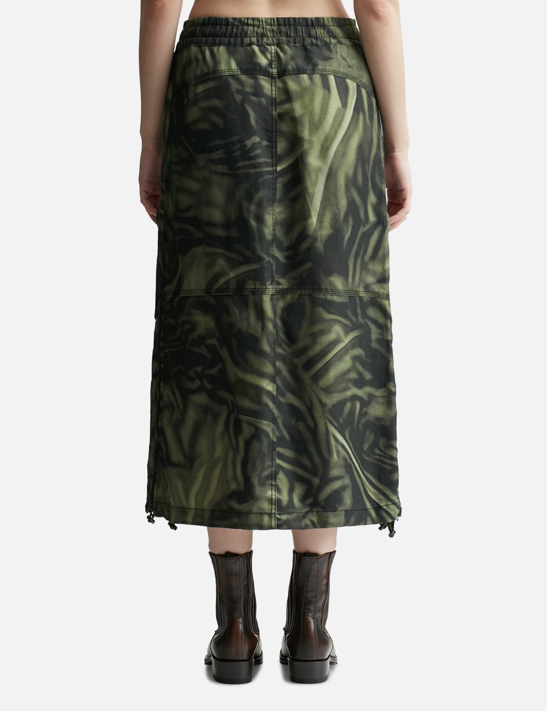 O-MIRTOW PRINTED CARGO SKIRT view 15