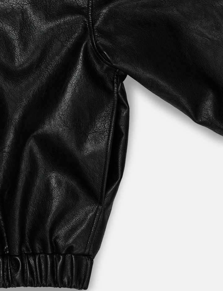 Faux Leather Bomber Jacket Placeholder Image