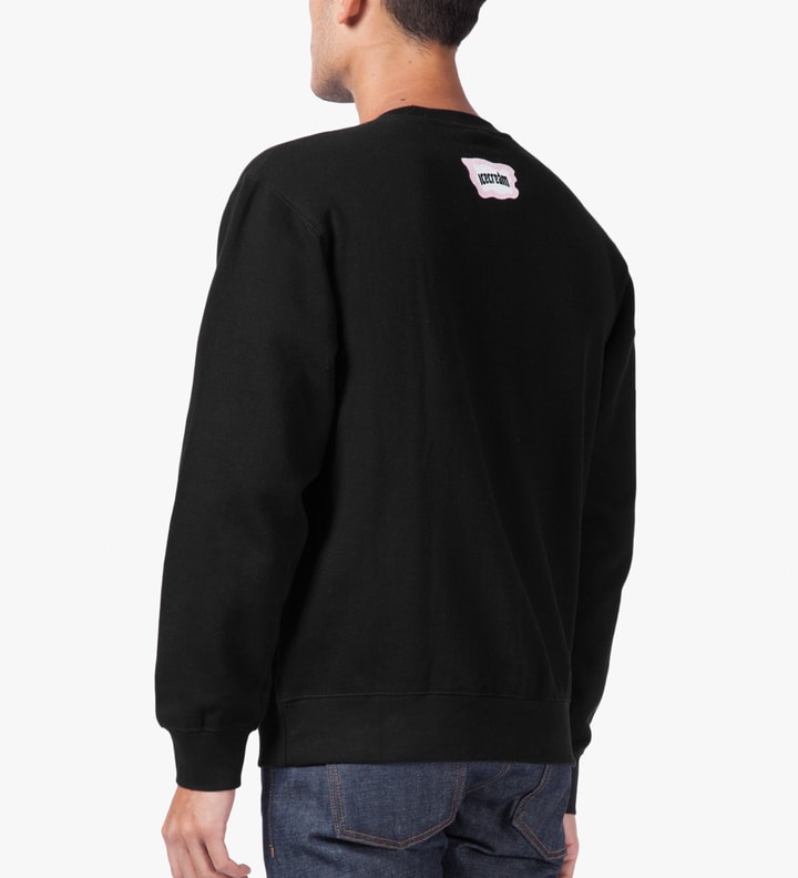 Black Lux Cone Crewneck Sweater Placeholder Image