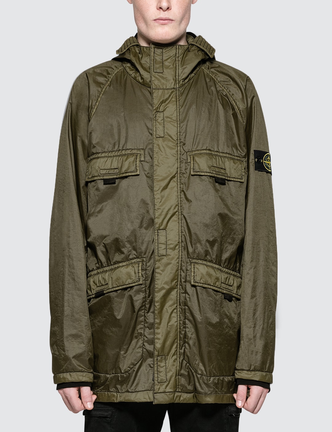 Stone island lamy flock parka Clearance