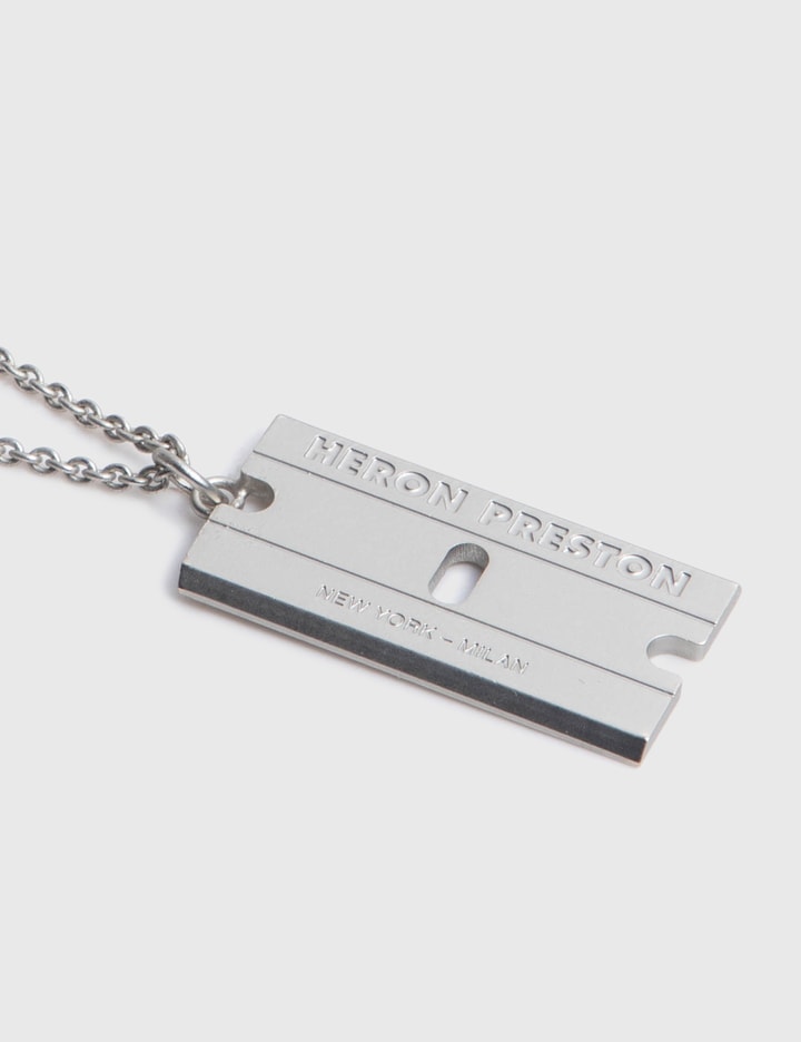Razor Blade Necklace, Men's Necklace, Stainless Steel Razor Blade Pendant Necklace, Razor Necklace Men's Accessories Jewelry for Him |NC1-21