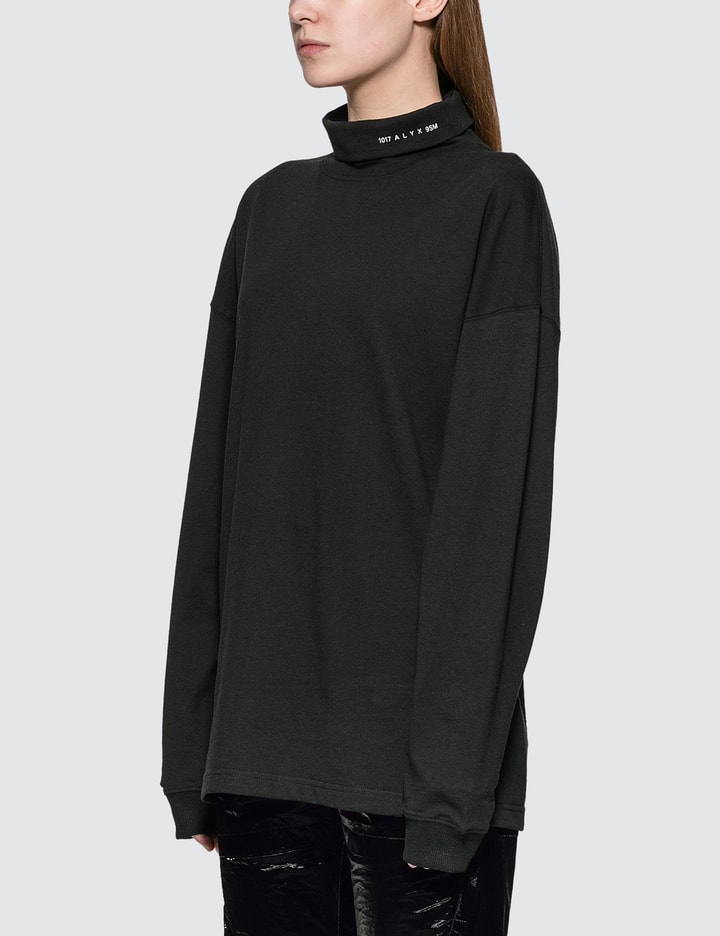 Roll Neck Long Sleeve T-shirt Placeholder Image