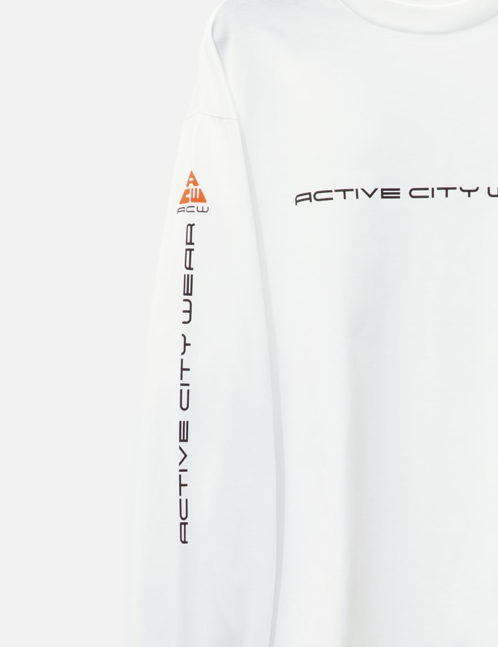 “Active City Wear”  Massive Long Sleeve T-shirt With Drawstrings Placeholder Image