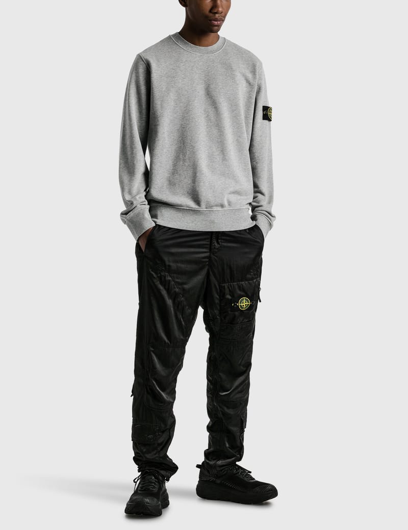 stone island classic crewneck sweatshirt