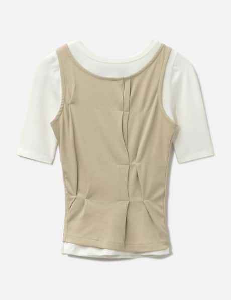 Folded Layered T-Shirt view 6