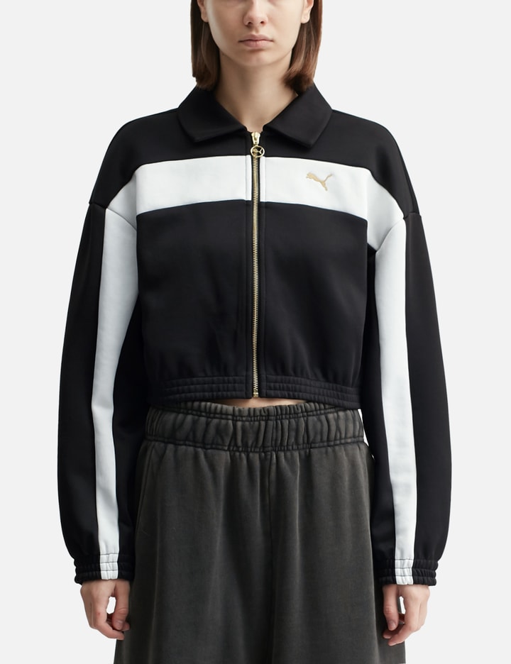 Relaxed Cropped Track Jacket Placeholder Image